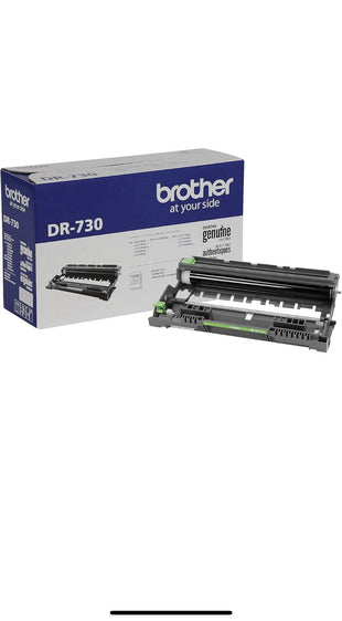 Brother DR730 Drum Unit, Yields up to 12,000 Pages - Black