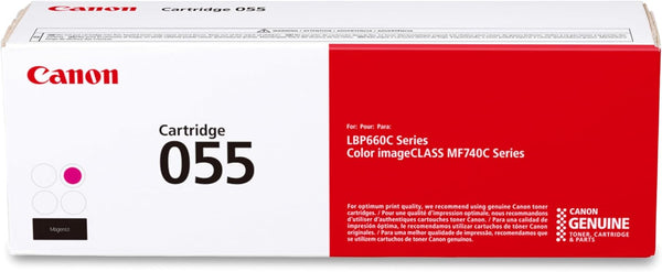 Canon 055 Magenta Toner Cartridge Compatible with Lbp664Cdw, Mf741Cdw, Mf743Cdw, Mf745Cdw, Mf746Cdw