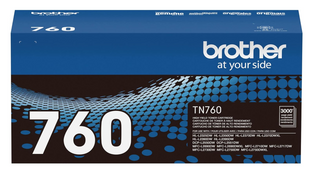 Brother TN-760 High Yield Black Toner Cartridge