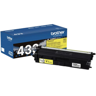 Brother Genuine TN433 High Yield 3-Color Toner Cartridge Set, Cyan Magenta Yellow