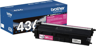 Brother TN436M Magenta 6,500 Pages High Yield Toner Cartridge