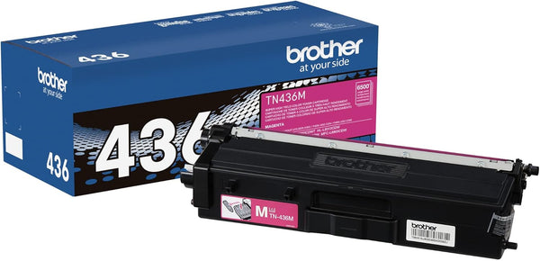 Brother TN436M Magenta High Yield Toner Cartridge 6,500 Pages