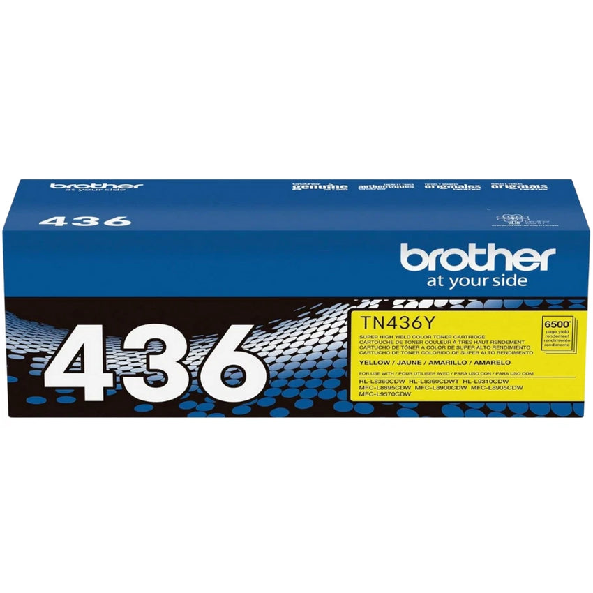 Brother TN436 High Yield Toner Cartridge 4-PACK